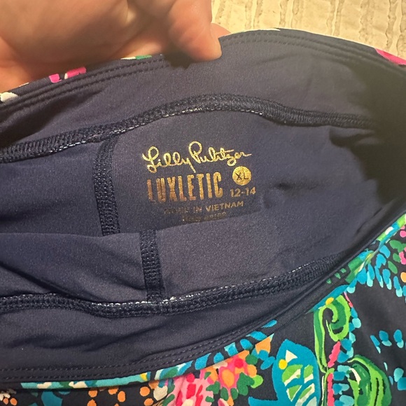 Lilly Pulitzer Mini Aila Skort UPF 50+ Take Me To The Sea - Picture 2 of 2